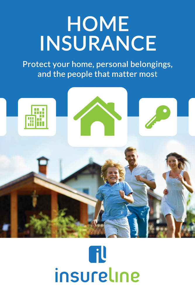 Home insurance poster